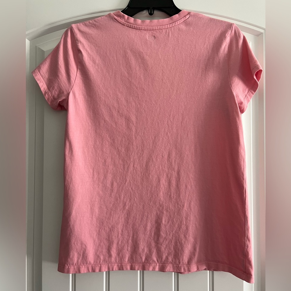 Levi’s Pink Short Sleeve Tee 100% Cotton Size Medium Women’s - Picture 3 of 10